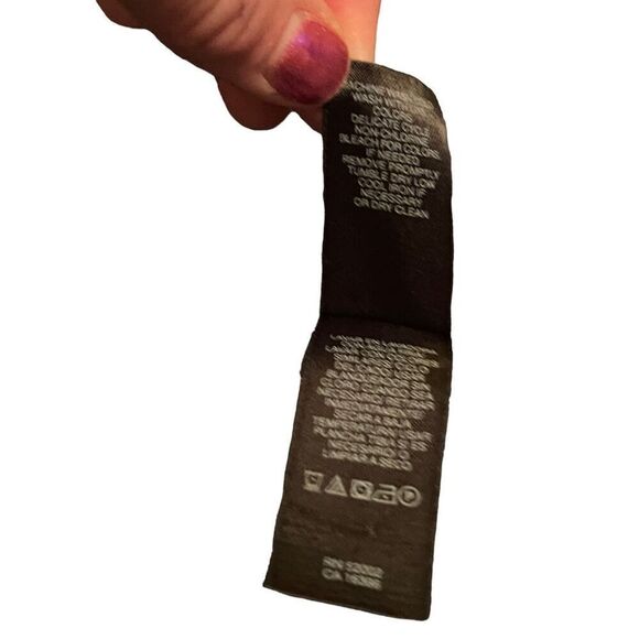 Crazy Horse Mens White & Black Grid Print Long-Sleeve Button-Down Shirt Large - Picture 8 of 16